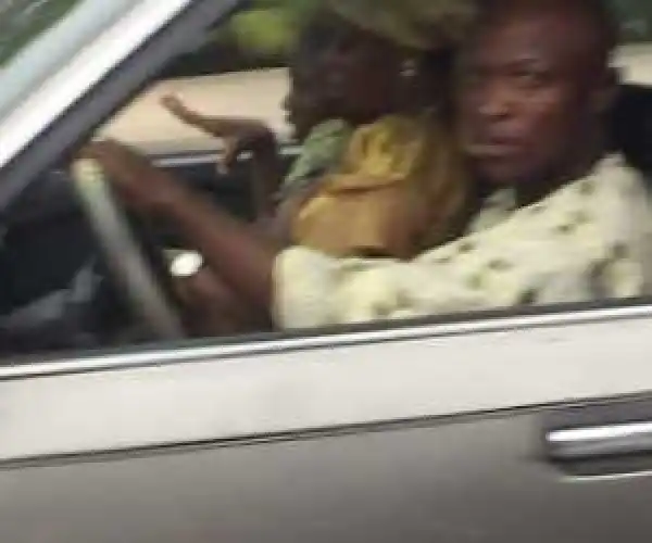 Photo: Children Spotted In The Boot Of A Car At Port Harcourt